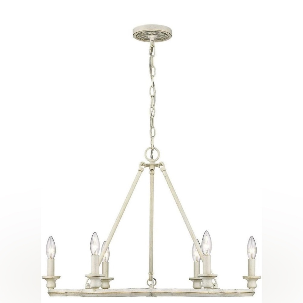 Elegant Cream Chandelier